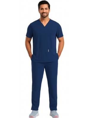 V neck scrub suit 1