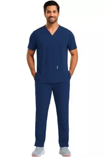 V neck scrub suit