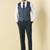 Slim-fit single-breasted three-piece suit