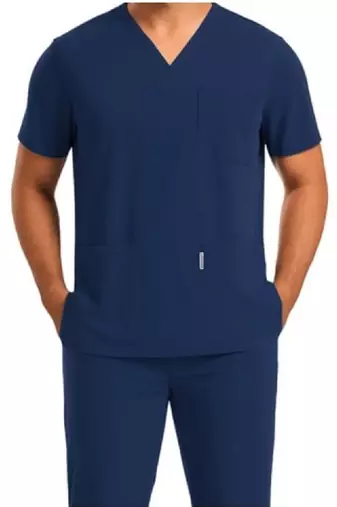 V neck scrub suit