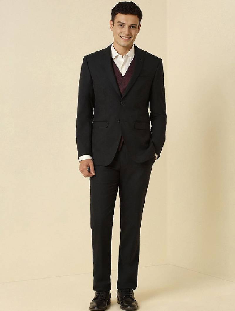 Men formal three piece suit
