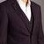 Men textured three piece suit