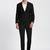 Textured slim-fit single-breasted two-piece formal suit