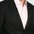 Textured slim-fit single-breasted two-piece formal suit