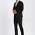 Textured slim-fit single-breasted two-piece formal suit