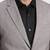 Textured slim-fit single-breasted two-piece formal suit