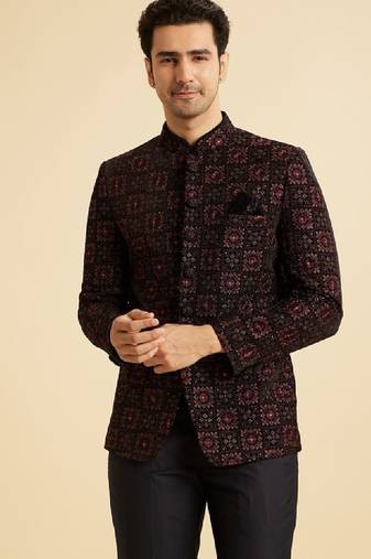 Men tailored fit jodhpuri suit