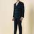 Slim fit double-breasted two-piece suits