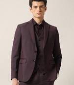 Men tailored fit single-breasted three-piece suit