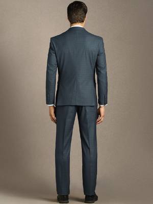 Slim-fit single-breasted two-piece suit 3