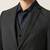 Men tailored-fit single-breasted three-piece suit