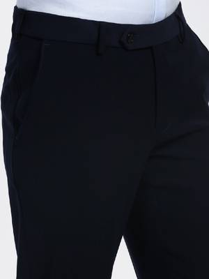 Printed slim-fit single-breasted two-piece formal suit 3