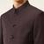 Mandarin collar two piece ethnic suits