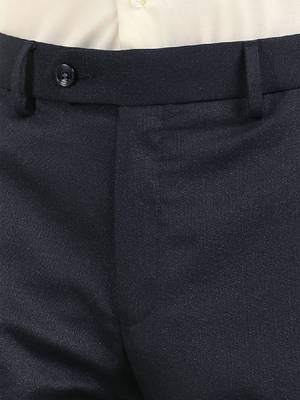 Men slim fit single-breasted two piece formal suit 3