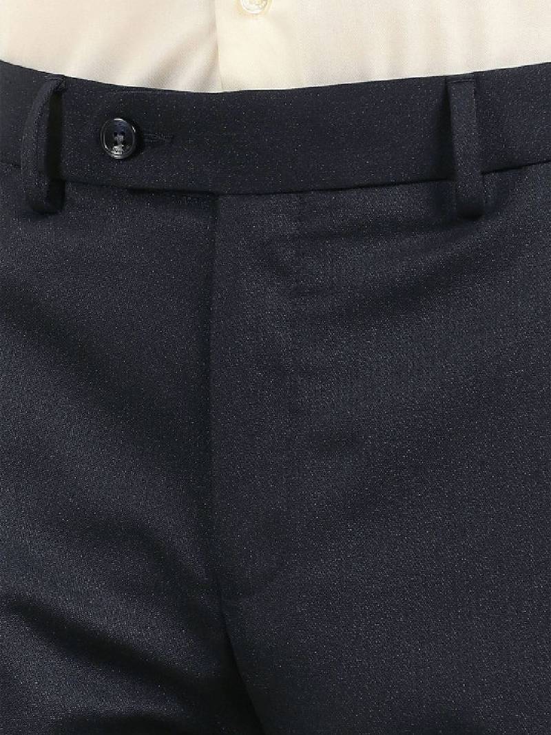 Men slim fit single-breasted two piece formal suit
