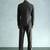 Tailored-fit single-breasted two-piece suit