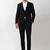 Slim-fit single-breasted formal two piece suit
