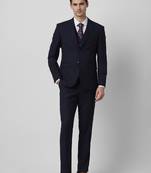 Peter england slim-fit single-breasted three-piece formal suit