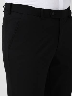 Slim-fit single-breasted formal two piece suit 3