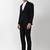 Slim-fit single-breasted formal two piece suit