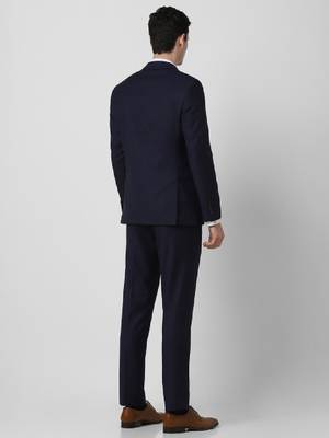 Peter england slim-fit single-breasted three-piece formal suit 3