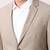 Men notched lapel collar elite textured 2-pices suits