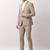 Men notched lapel collar elite textured 2-pices suits