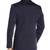 Men long sleeves single-breasted regular fit notched lapel 2 piece suit