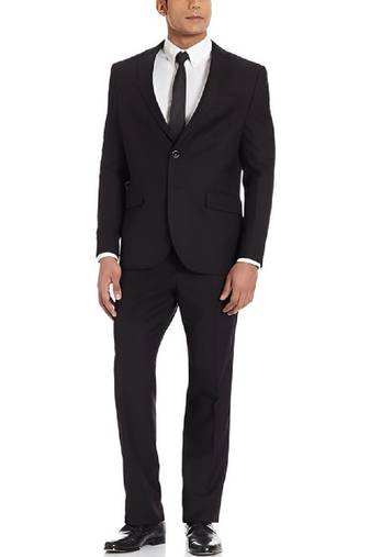 Men single-breasted two-pieces suit