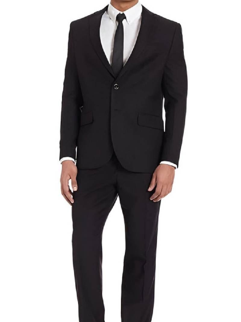 Men single-breasted two-pieces suit