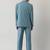 Men tailored-fit three-piece formal suit