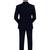 Men regular fit double-breasted notched collar 2-piece suit