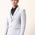 Men self design three piece ceremonial suit
