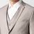 Slim-fit single-breasted three pieces suits