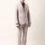 Self design reversible single-breasted 3-piece suit