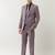 Men tailored fit single-breasted three-piece formal suit