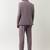 Men tailored fit single-breasted three-piece formal suit