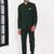 Men mandarin collar bandhgala slim-fit 2-piece suits