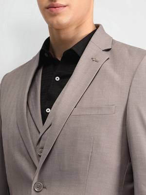 Notched lapel blazer & waistcoat with trousers 2
