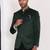 Men slim fit mandarin collar single-breasted bandhgala suits