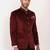 Men mandarin collar single breasted bandhgala 2-piece suit