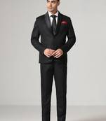 Single-breasted shawl collar two-piece tuxedo suit