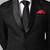 Single-breasted shawl collar two-piece tuxedo suit