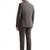 Checked notched lapel tailored fit 2 piece suit