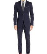 Lapel collar single breasted 2 piece formal suit