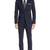 Lapel collar single breasted 2 piece formal suit