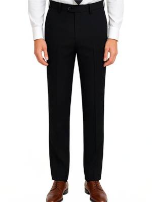 Lapel collar double breasted 2 piece suit 4