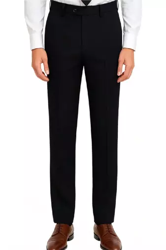 Lapel collar double breasted 2 piece suit