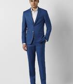 Slim-fit single-breasted two-piece suit