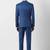 Slim-fit single-breasted two-piece suit
